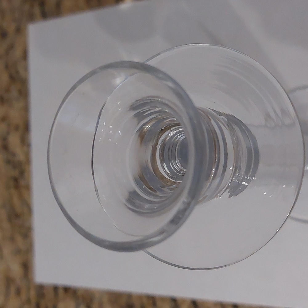 Candlesticks glass holders - Picture 4 of 5